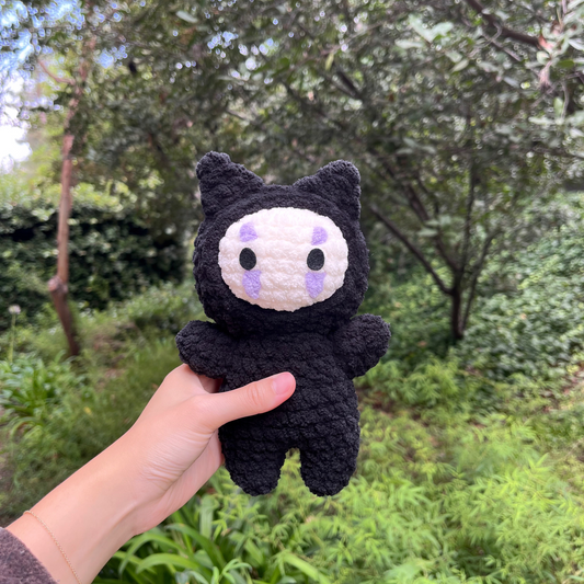 No Face Cat (Studio Ghibli Inspired)