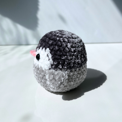 Chubby Penguin (Velvet) - Plushie