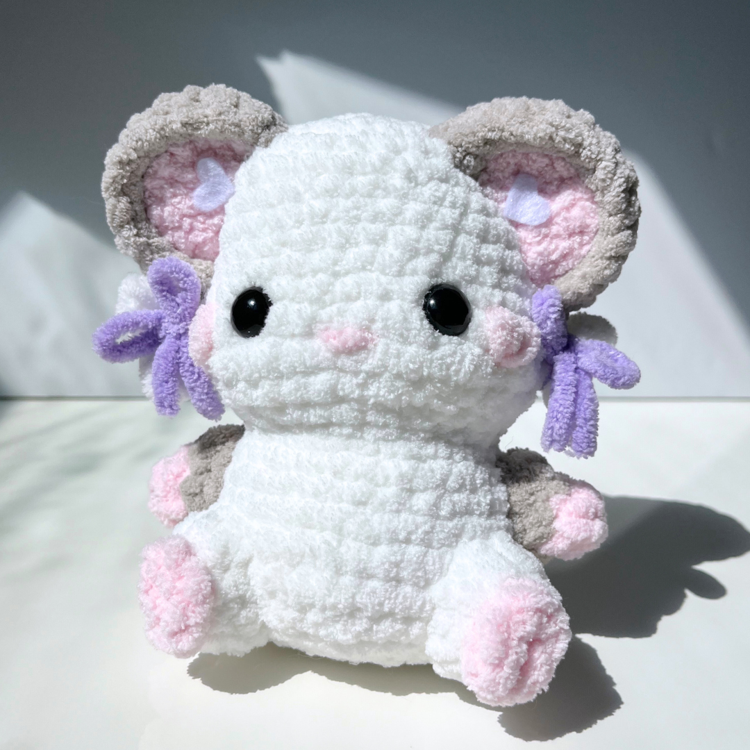 Panda Hamster - Plushie