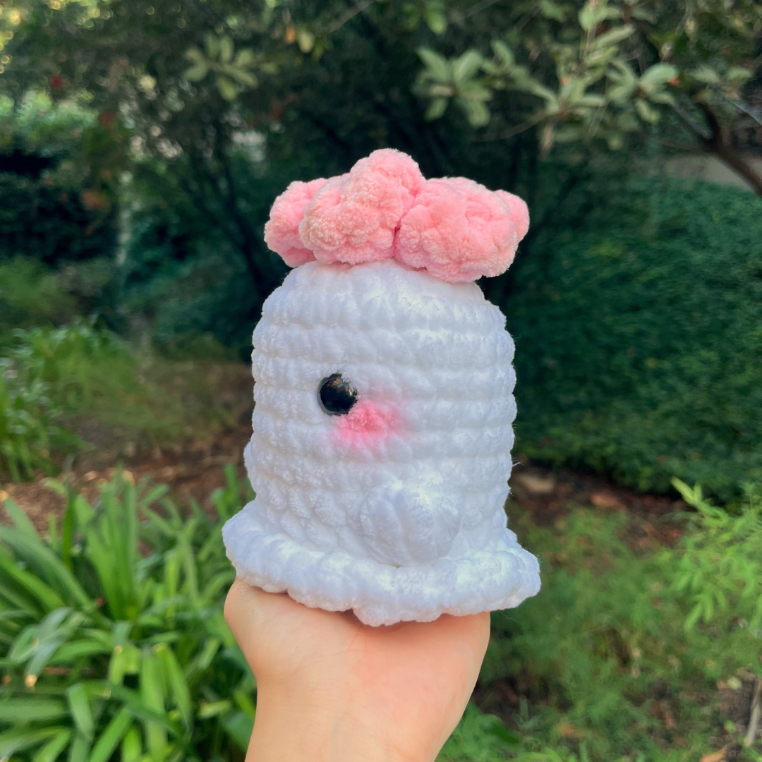 Flower Ghost - Plushie