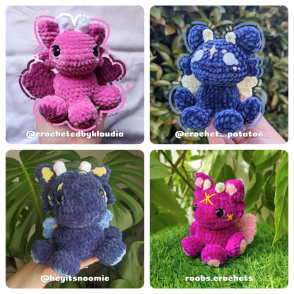 Star Baby Dragon - Digital Pattern